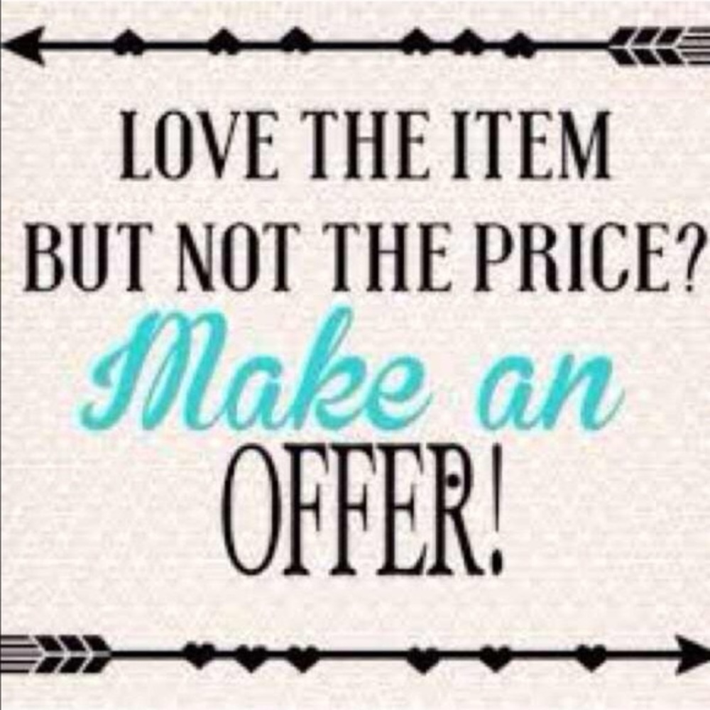 Open to reasonable offers!!!